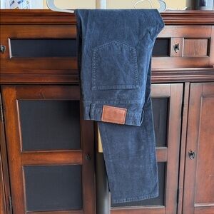 Brooks Brothers Navy Corduroy Pants